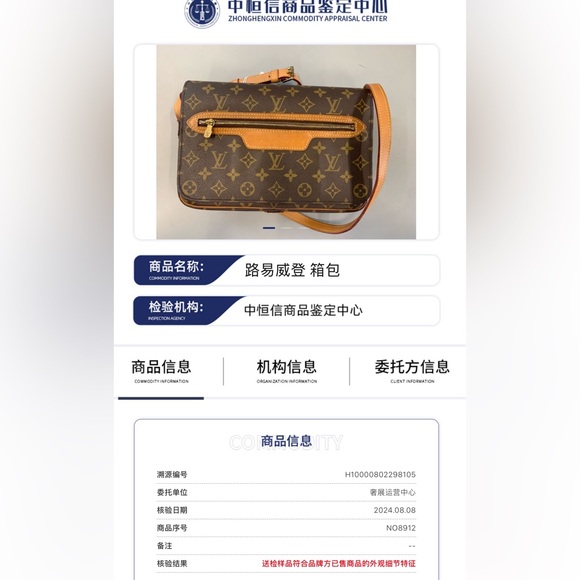 Authentic Louis Vuitton monogram Saint Germain crossbody - Picture 12 of 14